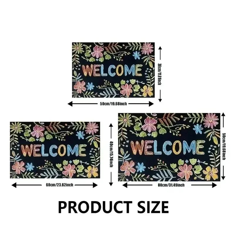 Coconut Tree Bathroom Anti Slip Floor Mats Shower Room Small Carpet Washbasin Absorbent Foot Mat Modern Home Decorative Carpet