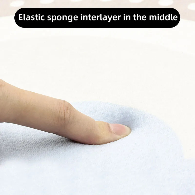 Cartoon Fish Bathroom Anti Slip Mat Shower Room Small Carpet Bathroom Absorbent Foot Mat Home Decoration Mat Machine Washable